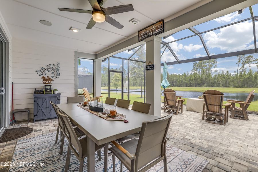 Furnished interior view inside a new home in , Jacksonville (Image 48).