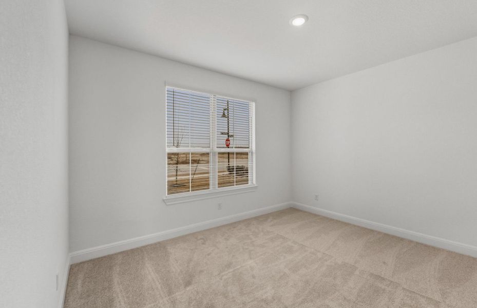 Spacious, unfurnished interior of a new home in Saddleback at Santa Rita Ranch, Liberty Hill (Image 46). Spacious, unfurnished interior of a new home in Saddleback at Santa Rita Ranch, Liberty Hill (Image 46).