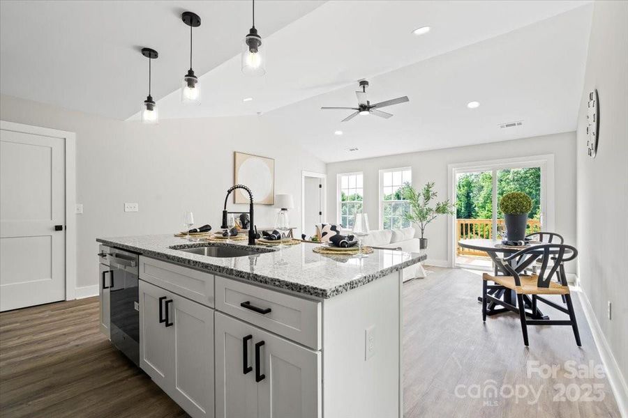 Furnished interior view inside a new home in , Linwood (Image 15).