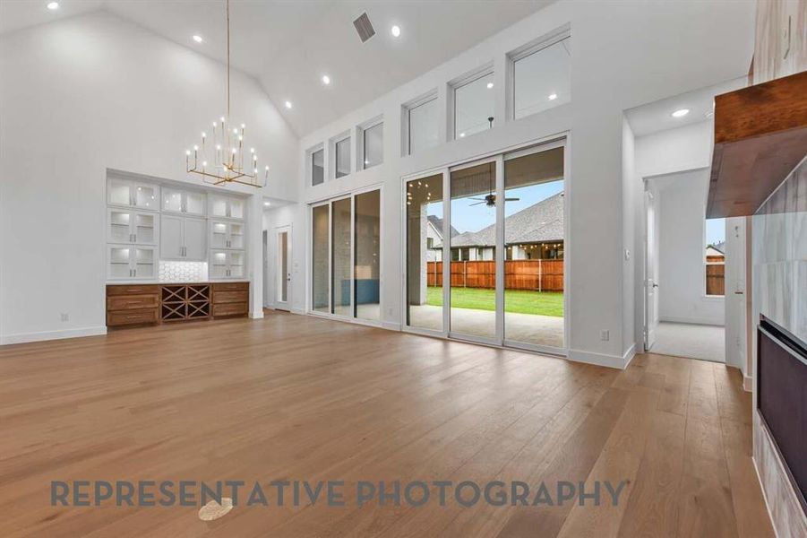 Spacious, unfurnished interior of a new home in Mosaic, Celina (Image 10).