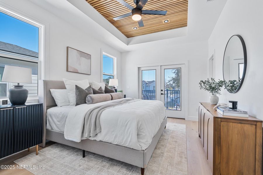 Furnished interior view inside a new home in , Jacksonville Beach (Image 17).