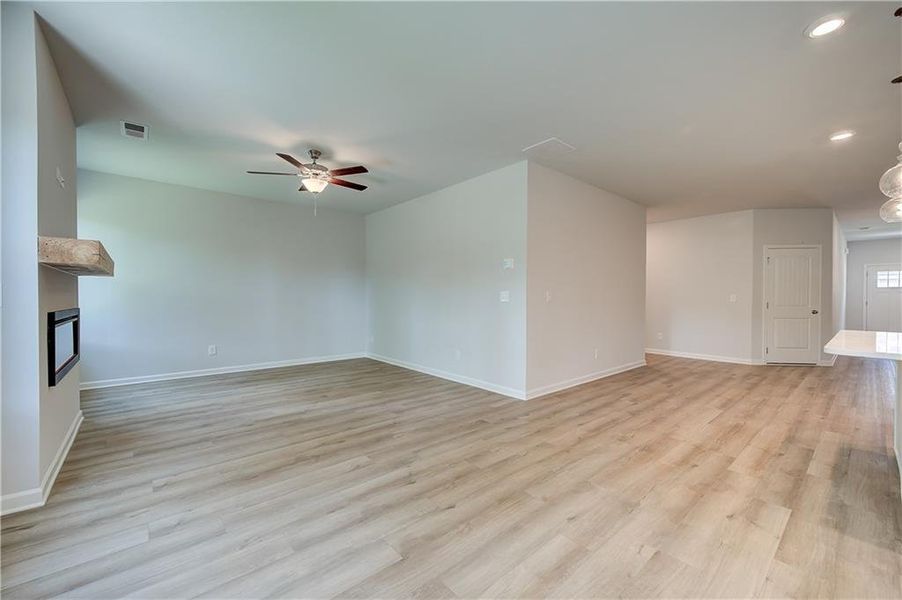 Spacious, unfurnished interior of a new home in Westminster, Covington (Image 13). Spacious, unfurnished interior of a new home in Westminster, Covington (Image 13).