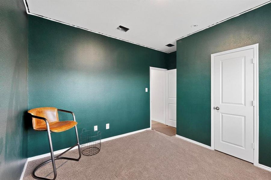 Furnished interior view inside a new home in , Providence Village (Image 12). Furnished interior view inside a new home in , Providence Village (Image 12).