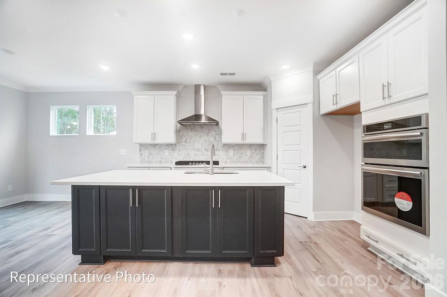 Furnished interior view inside a new home in Founders Landing | 55+ Community, Gastonia (Image 8).