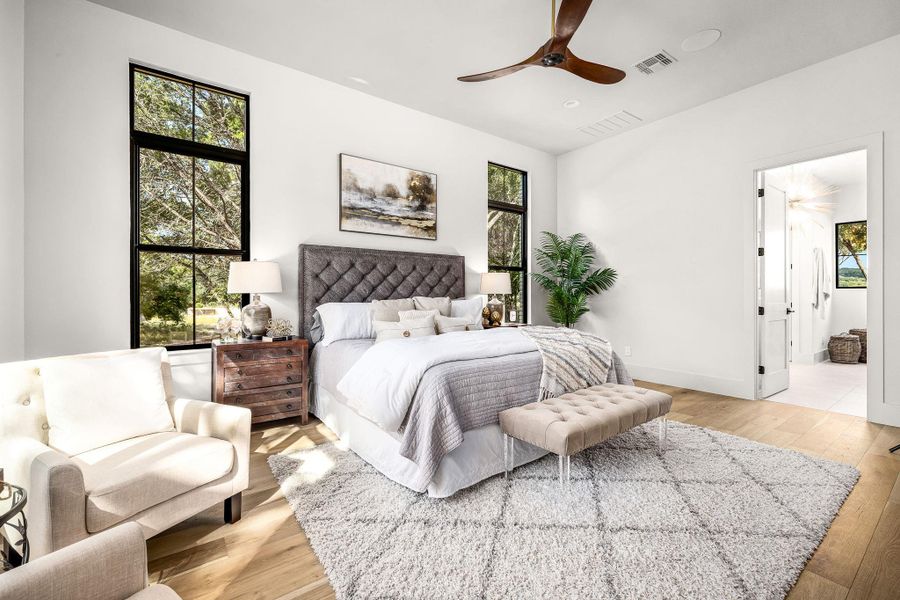 Furnished interior view inside a new home in , New Braunfels (Image 14). Furnished interior view inside a new home in , New Braunfels (Image 14).