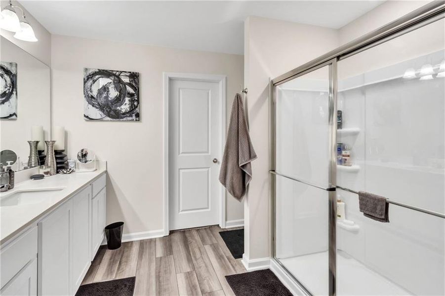 Furnished interior view inside a new home in Bentwater, Hoschton (Image 5).