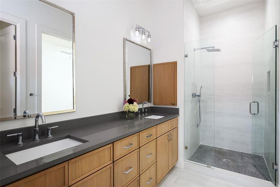 Furnished interior view inside a new home in , University Park (Image 30).