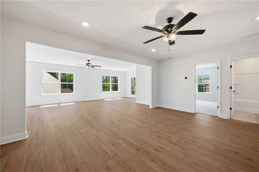 Spacious, unfurnished interior of a new home in Madeira, Acworth (Image 25). Spacious, unfurnished interior of a new home in Madeira, Acworth (Image 25).