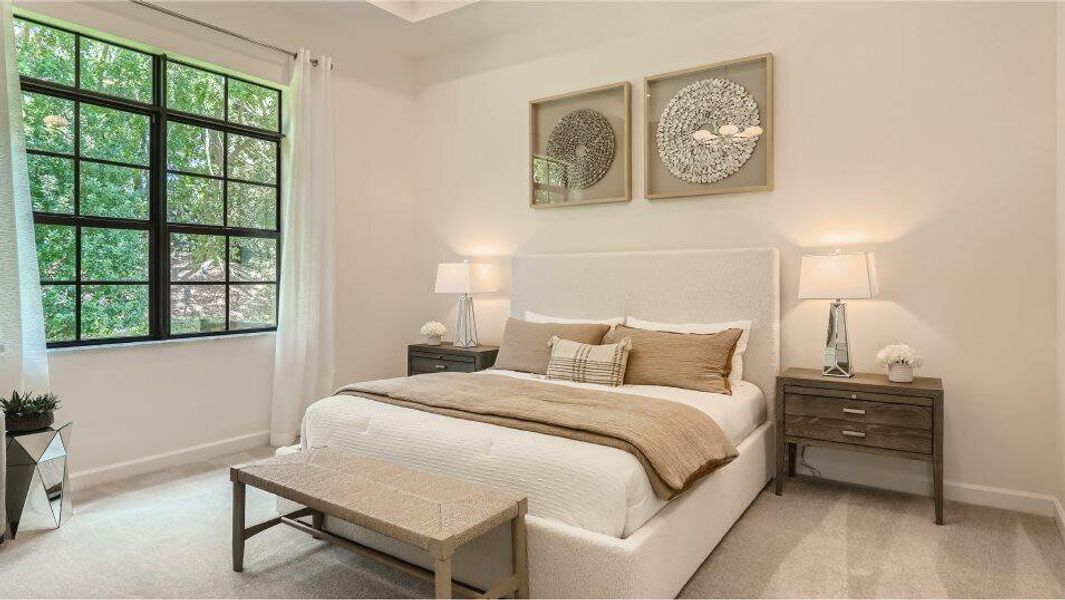 Furnished interior view inside a new home in Tesoro Club, Port St. Lucie (Image 5).