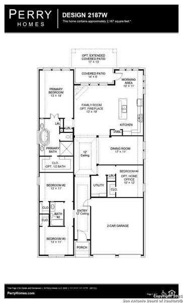 2D floor plan layout of this home in Meadows Of Mill Creek 50', Seguin, TX (Image 5). 2D floor plan layout of this home in Meadows Of Mill Creek 50', Seguin, TX (Image 5).