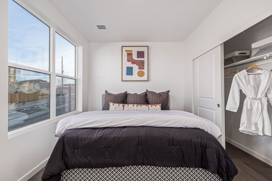 Furnished interior view inside a new home in The Scene at Sloan's Lake, Denver (Image 17). Furnished interior view inside a new home in The Scene at Sloan's Lake, Denver (Image 17).