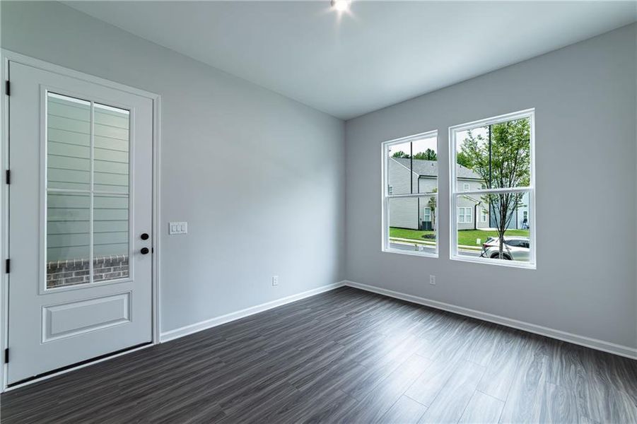 Spacious, unfurnished interior of a new home in , Canton (Image 49).