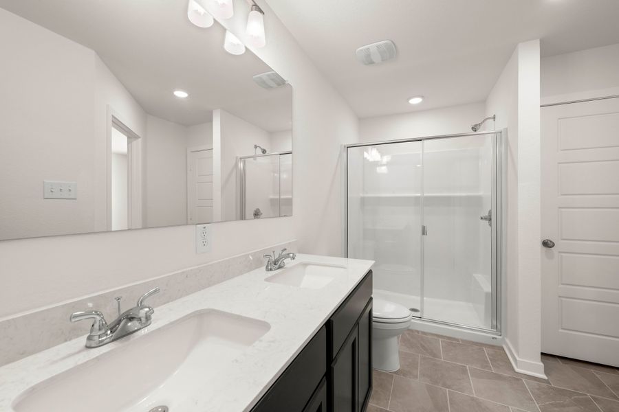 Furnished interior view inside a new home in South Pointe, Temple (Image 5).