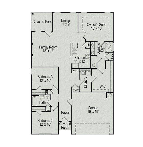 2D floor plan layout of this home in Stratford Station, Lebanon, TN (Image 3). 2D floor plan layout of this home in Stratford Station, Lebanon, TN (Image 3).