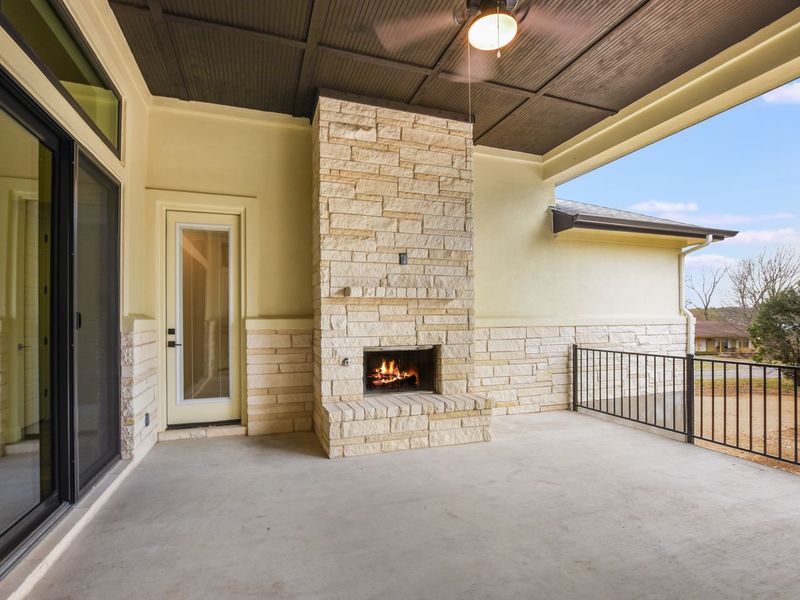 Representative exterior details of a home built from the Avalon by Giddens Homes in Scofield Farms Estates, Georgetown (Image 46).