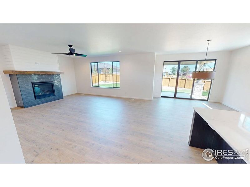 Spacious, unfurnished interior of a new home in Greenspire At Windsor Lake, Windsor (Image 24).