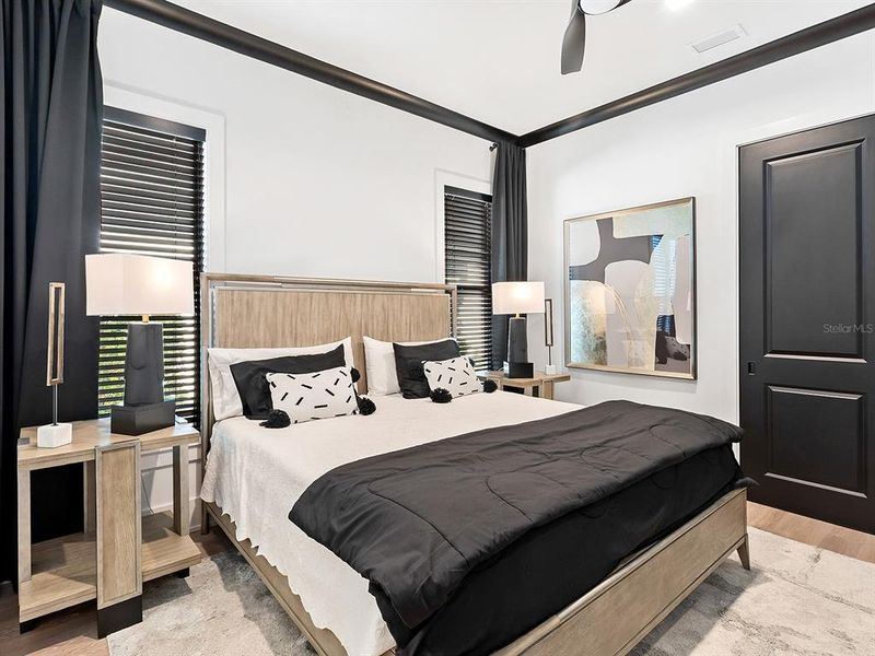 Furnished interior view inside a new home in , Sarasota (Image 49). Furnished interior view inside a new home in , Sarasota (Image 49).