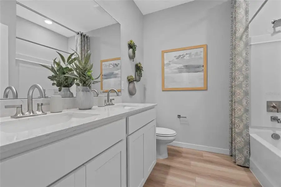 Furnished interior view inside a new home in The Magnolia Series at Reserve East, Flagler Beach (Image 15).