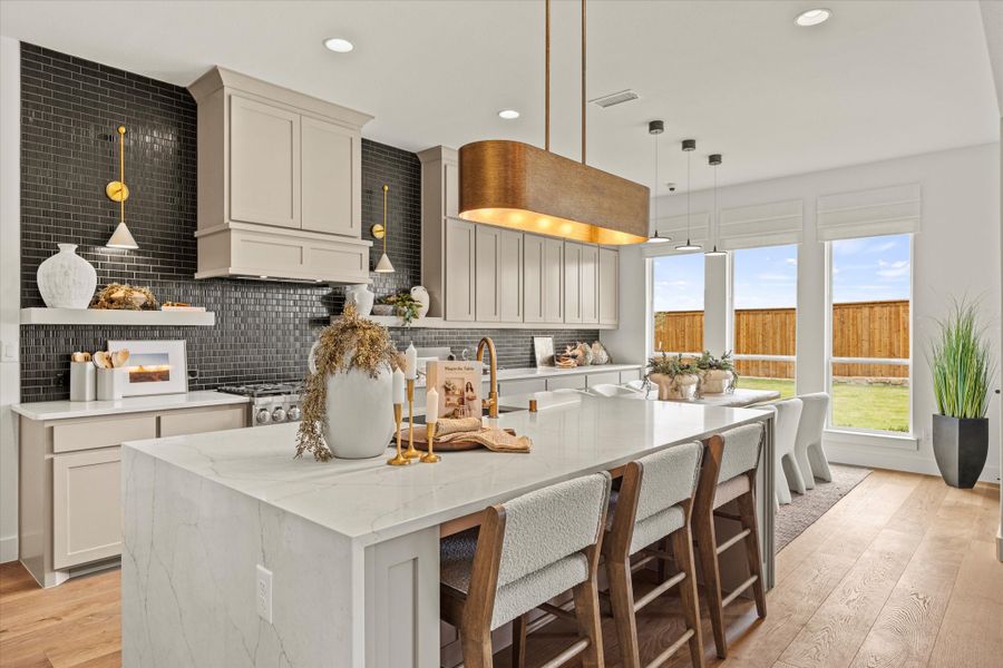Representative furnished interior of a home built from the Ashbourne by Windsor Homes in Nelson Lake Estates, Rockwall (Image 18).