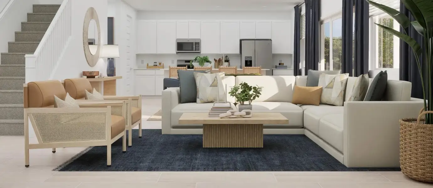 Representative furnished interior of a home built from the Mesa by Lennar in Mandarina, Marana (Image 5). Representative furnished interior of a home built from the Mesa by Lennar in Mandarina, Marana (Image 5).