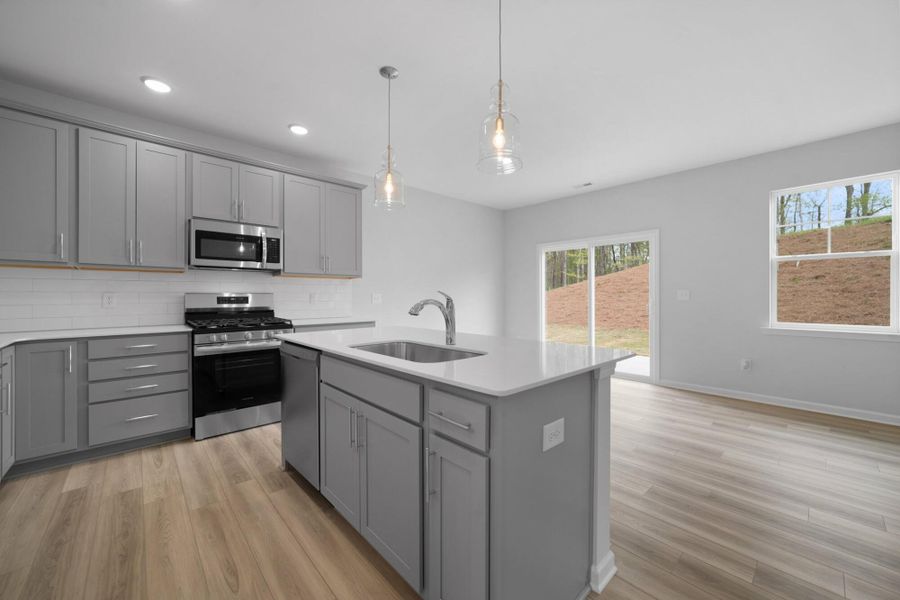 Furnished interior view inside a new home in Chandler Ridge, McLeansville (Image 5).