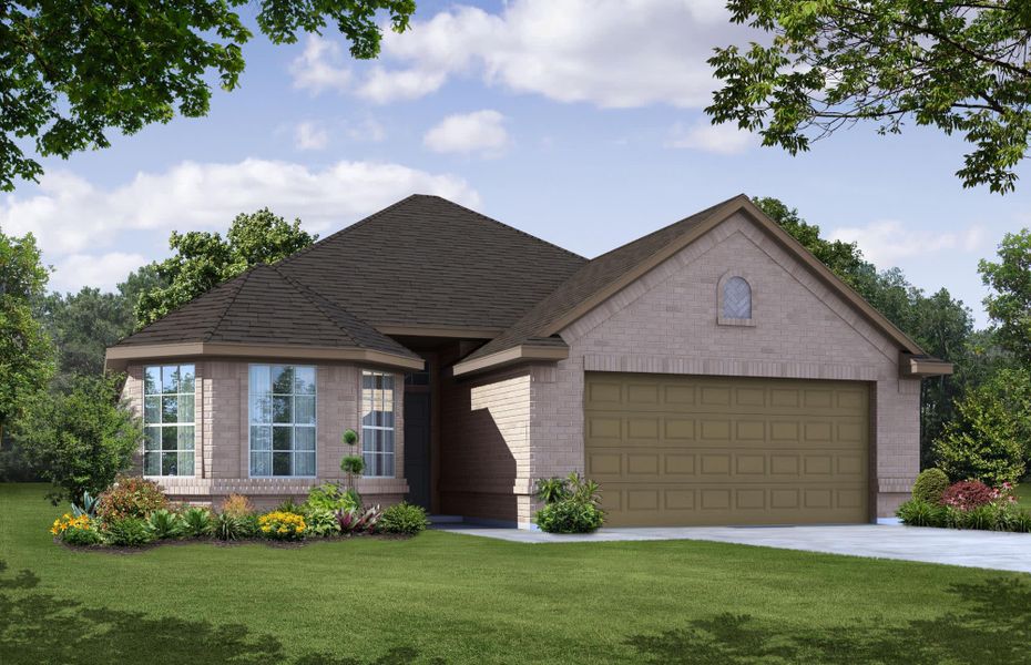 Elevation a | Concept 1503 at Summer Crest in Fort Worth, TX by Landsea Homes