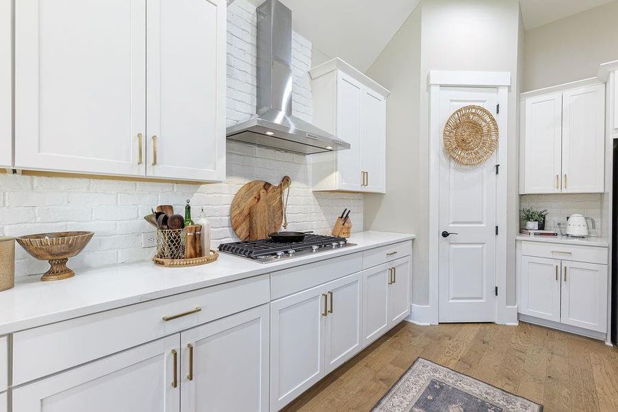 Furnished interior view inside a new home in Soleil Belmont Park, Canton (Image 25).