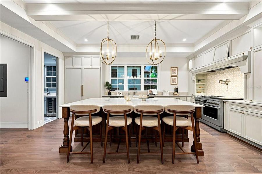 Furnished interior view inside a new home in , Tampa (Image 51).