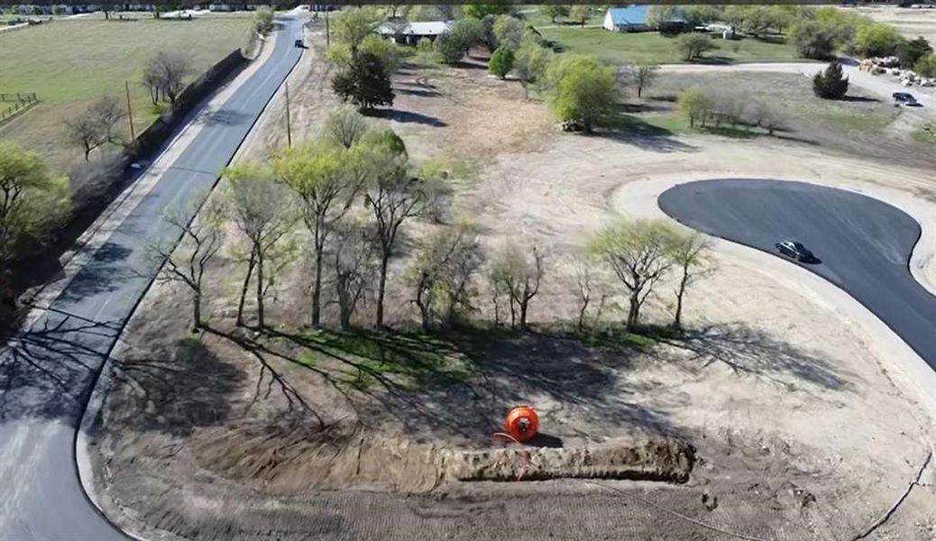 Site preparation for new homesites in , Fort Worth (Image 6). Site preparation for new homesites in , Fort Worth (Image 6).