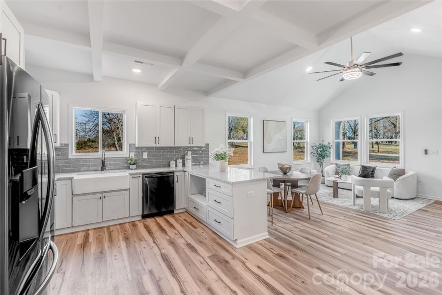 Furnished interior view inside a new home in , Shelby (Image 9).