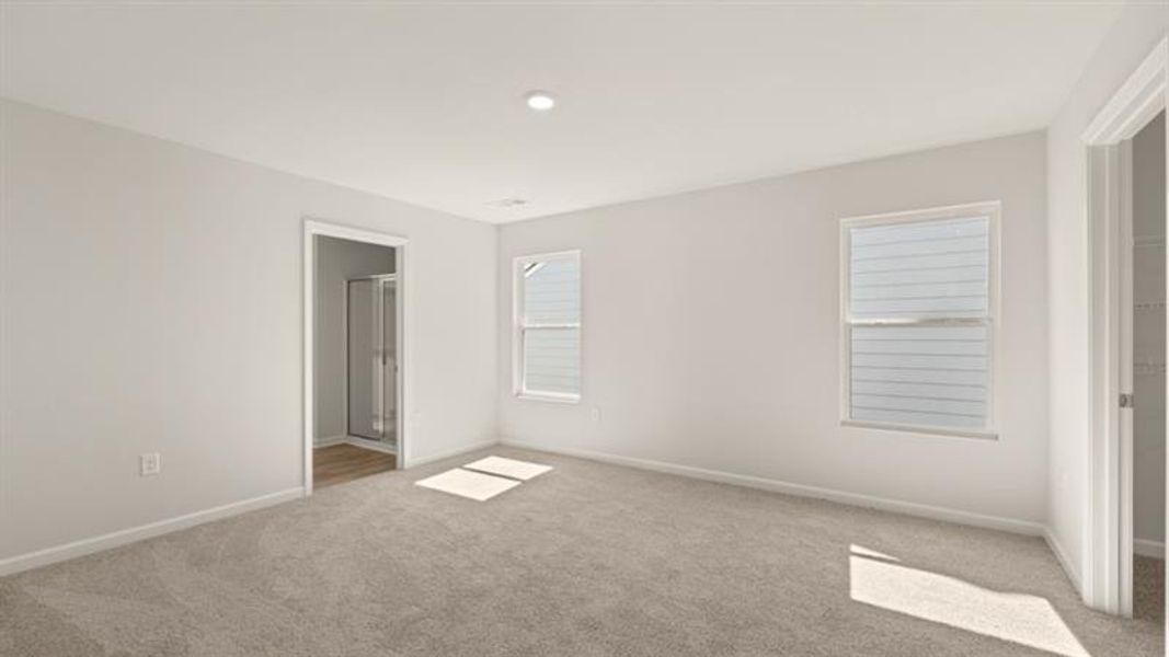 Spacious, unfurnished interior of a new home in Rolling Meadows, Jasper (Image 11). Spacious, unfurnished interior of a new home in Rolling Meadows, Jasper (Image 11).