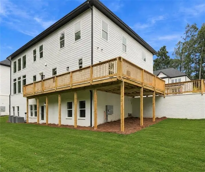 Exterior details and patio area of a home in , Cumming (Image 2). Exterior details and patio area of a home in , Cumming (Image 2).