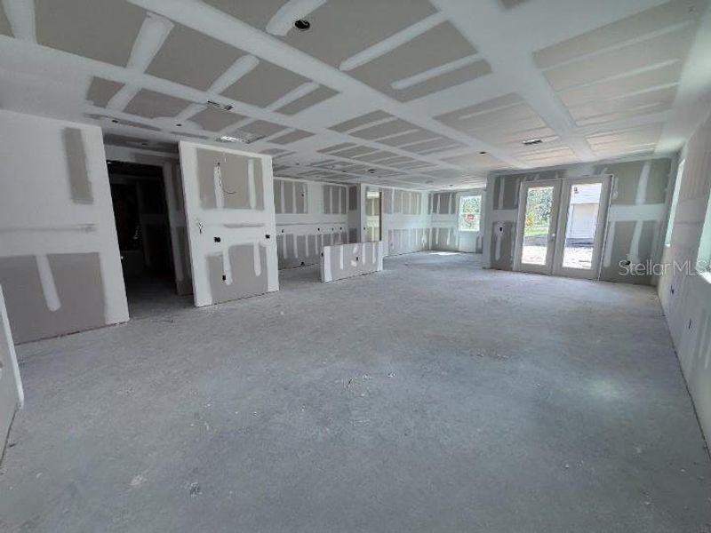 In-progress construction of a new home in Trailside, Mount Dora, FL (Image 28).