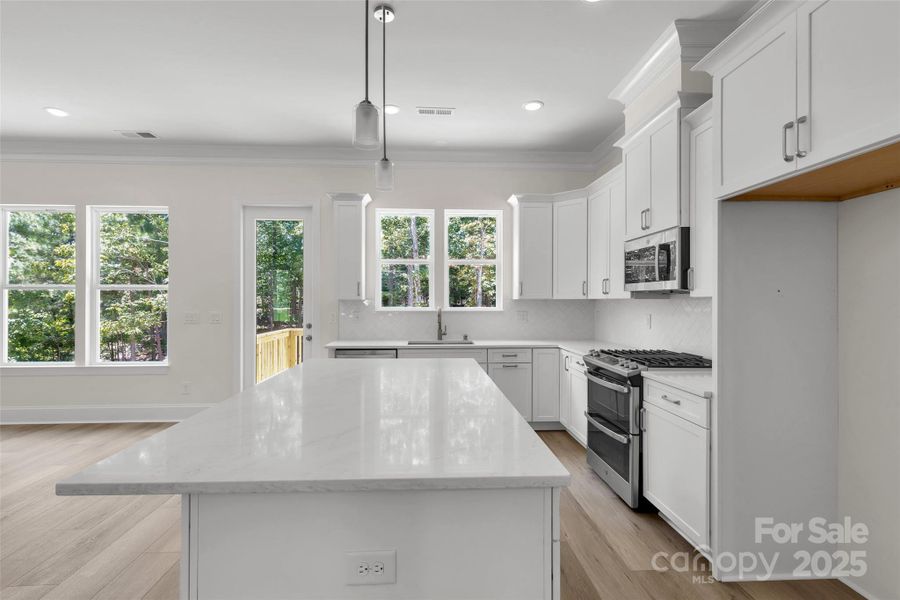 Furnished interior view inside a new home in , Lancaster (Image 6).