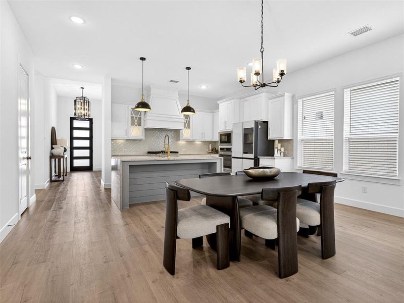 Furnished interior view inside a new home in , McKinney (Image 6).