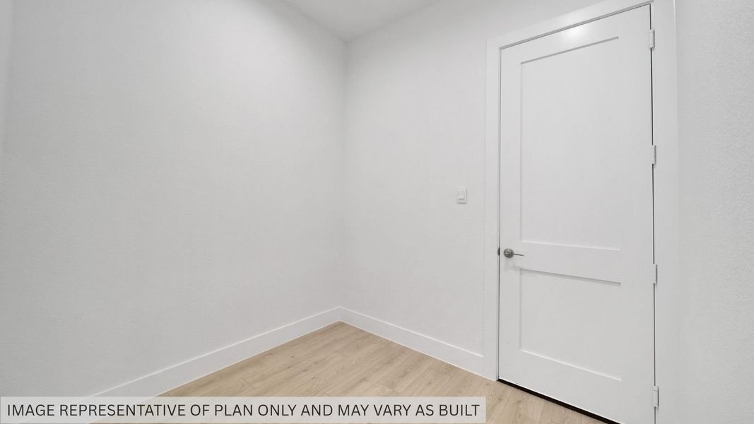 Representative unfurnished interior of a home built from the H60B by D.R. Horton in Butlers Bend Estates, Pinehurst (Image 31). Representative unfurnished interior of a home built from the H60B by D.R. Horton in Butlers Bend Estates, Pinehurst (Image 31).