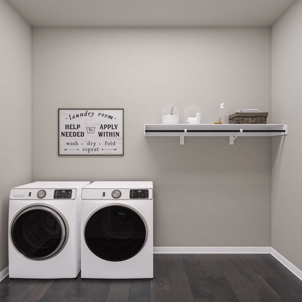 Representative interior finishes for a home built from the Rosedale by Tri Pointe Homes in Lariat, Liberty Hill (Image 21).