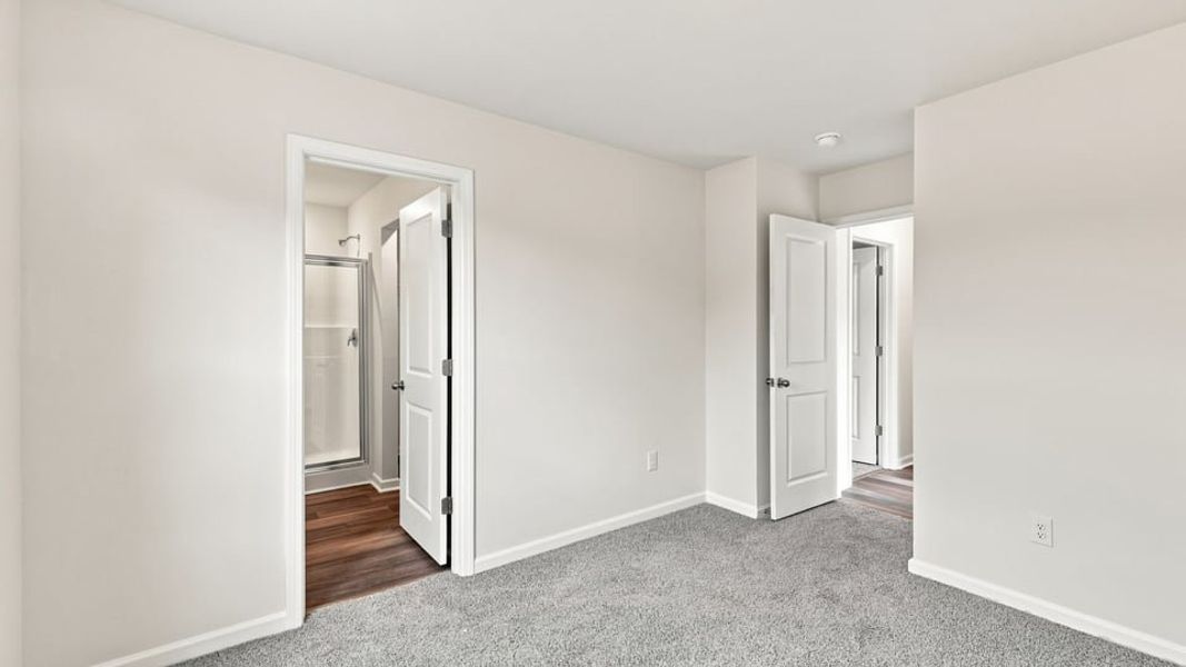 Spacious, unfurnished interior of a new home in Village 3, Woodruff (Image 31). Spacious, unfurnished interior of a new home in Village 3, Woodruff (Image 31).