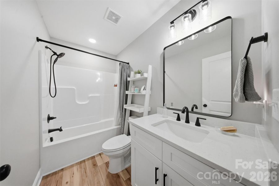 Furnished interior view inside a new home in , Crouse (Image 11).