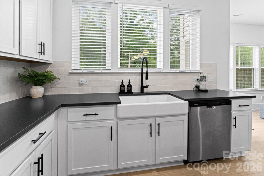 Furnished interior view inside a new home in , Statesville (Image 14).