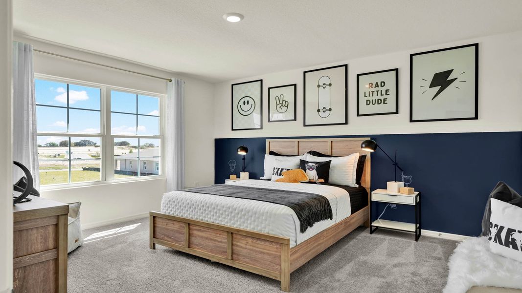 Furnished interior view inside a new home in Crossroads at Kelly Park, Apopka (Image 24).