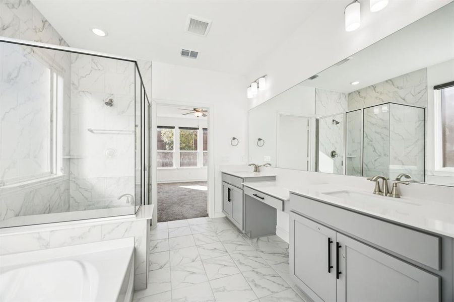 Furnished interior view inside a new home in , McKinney (Image 10). Furnished interior view inside a new home in , McKinney (Image 10).