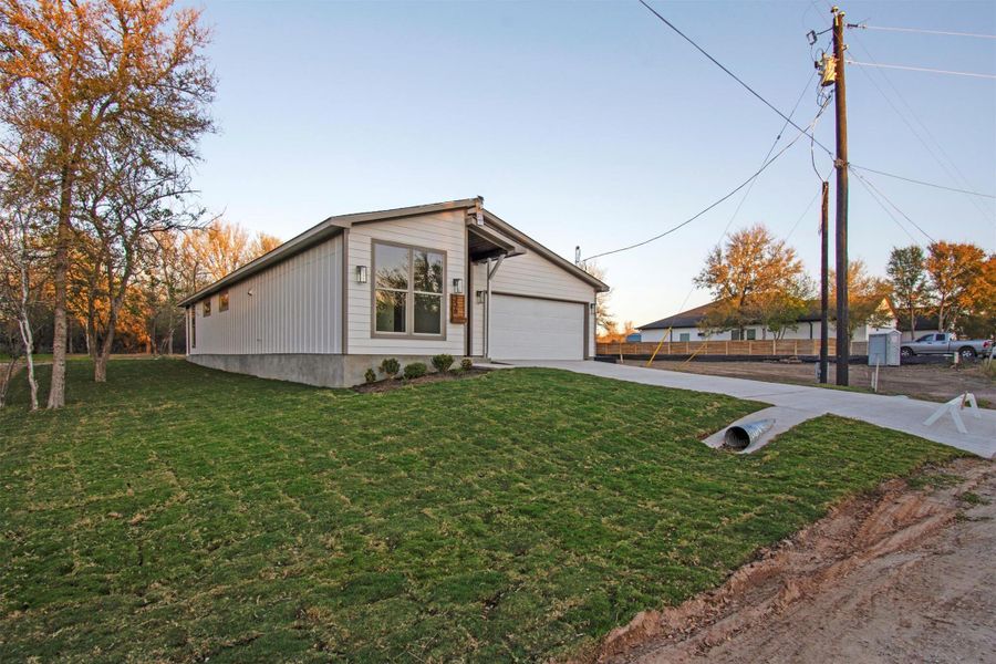 Exterior details and patio area of a home in , Bastrop (Image 30).