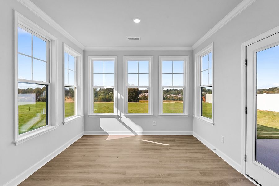 Spacious, unfurnished interior of a new home in Fieldstone, Lexington (Image 34). Spacious, unfurnished interior of a new home in Fieldstone, Lexington (Image 34).
