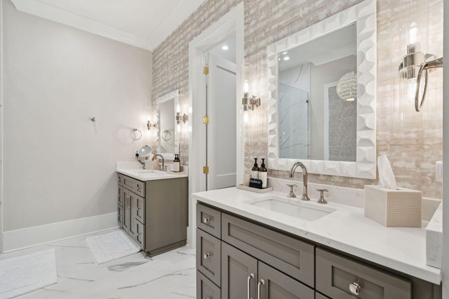 Furnished interior view inside a new home in , Johns Island (Image 14).