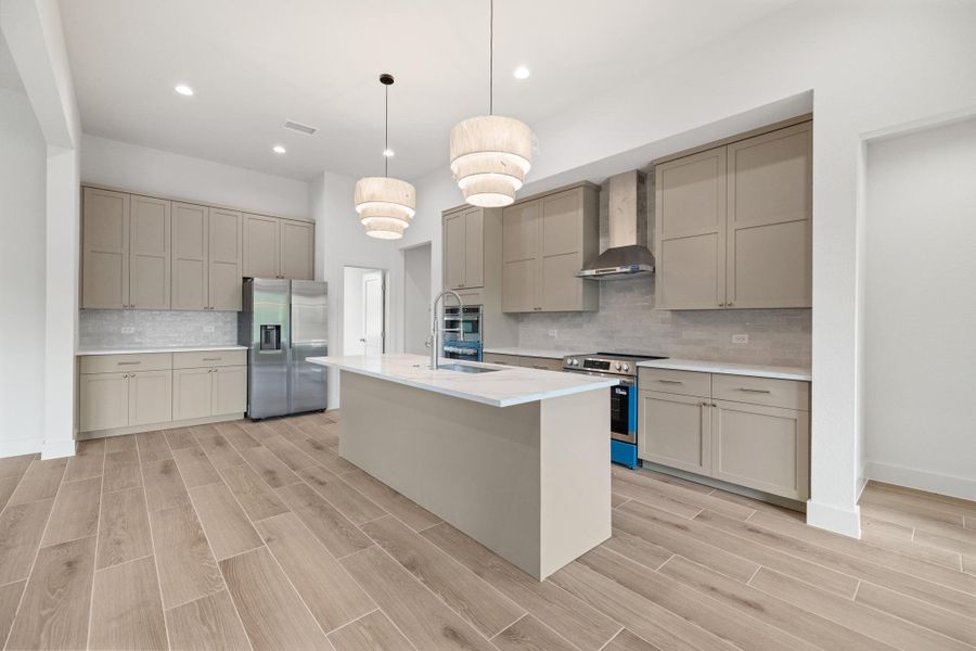 Furnished interior view inside a new home in , Lago Vista (Image 9).