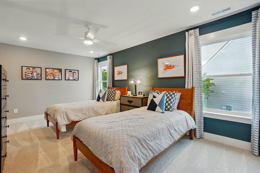 Furnished interior view inside a new home in Heritage - 55+ Community, Indian Trail (Image 33).