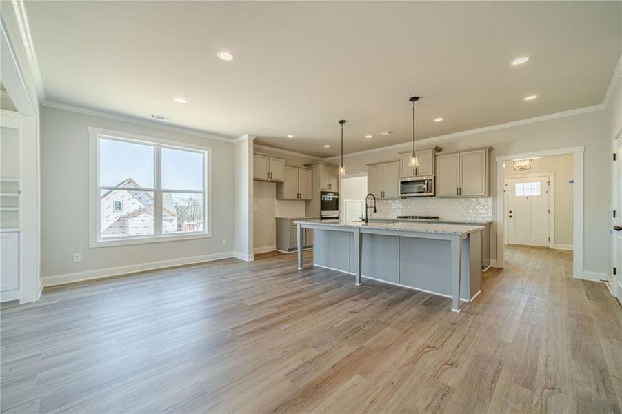 Furnished interior view inside a new home in , Covington (Image 13).