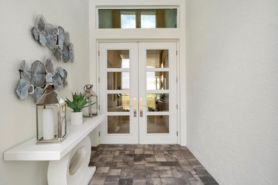 Furnished interior view inside a new home in , Port St. Lucie (Image 32).