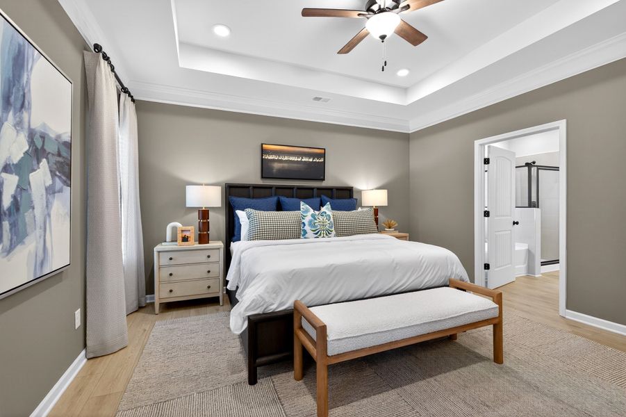 Furnished interior view inside a new home in Southbend, Rome (Image 17). Furnished interior view inside a new home in Southbend, Rome (Image 17).